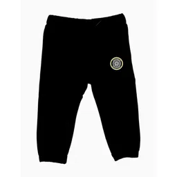 Disney by Wear Your Mind Kids Black Solid Straight-Fit Joggers-picture-14