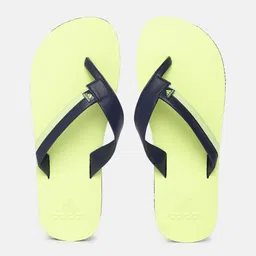 ADIDAS Men Navy Blue & Lime Green Marvello Thong Flip-Flops-55