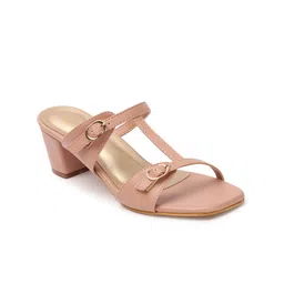 TRASE Open Toe Block Heels image 3