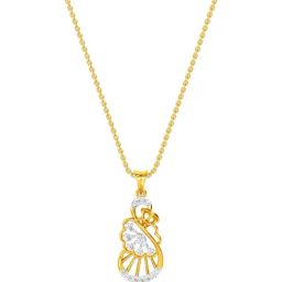 Kisna Diamond & Gold Jewellery 18k Kelise Pendant-image-18