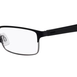 HUGO Black Rectangular Eye Frames for Men image 3