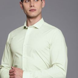 Louis Philippe Ath.Work Men Super Slim Fit Pure Cotton Printed Formal Shirt-image-66