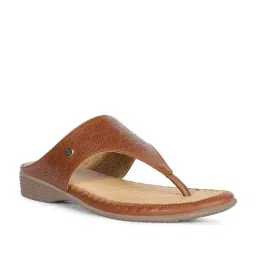Scholl by Bata Women's Brown Thong Sandals-picture-39