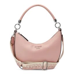 Guess Mauve Solid Monica Mini Hobo Bag-2