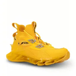 Atom Men's Spring Edge Alpha 2 Yellow Running Shoes image 3