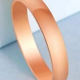 Zavya Classic Silver Plated Rose Gold Men's Ring-8