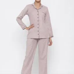 Jaipur Kurti Lilac Night Suit-picture-31