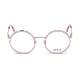 Guess Pink Round Eye Frames for Women-picture-14