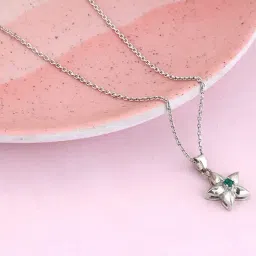 GIVA 925 Silver Pratia Pendant with Link Chain for Women & Girls-image-64
