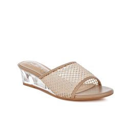 London Rag Women Open Toe Wedge Heel Sandals-54