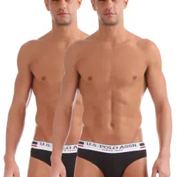 U.S. Polo Assn. Black Briefs - Pack Of 2-picture-39