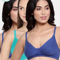 Inner Sense Multicolor Bra (Pack of 3)-picture-17