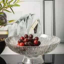 Goodhomes Transparent Glass Serving Bowl-21