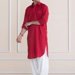 APPIX Men Pure Cotton Kurta with Salwar-picture-29