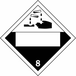 BRADY Hazardous Class 10-3/4 inch DOT Container Placard, 41F576-image-93