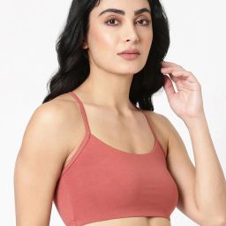 BLOSSOM Rust Full Coverage Beginners Bra image 3