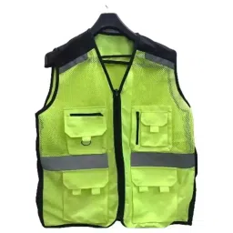 Evion Reflective Safety Jacket Extra Large Green, 24258-G-picture-2