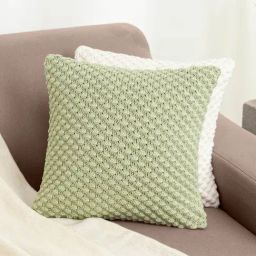 Haus & Kinder Bubble Desert Sage Green Cotton Cushion Covers-image-65