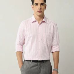 AD by Arvind Pink Casual Shirts-image-3