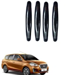 SPREADX Plastic Car Compact Black Colour Elegant Door Guard Protection Universal Type  Suitable for Datsun Go Plus (Set of 4 Pcs)-image-23