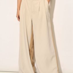 ONLY Women Straight Fit High-Rise Pleated Trousers-image-21