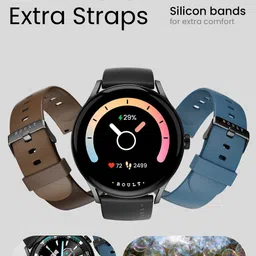 Boult Rover Pro 1.43" AMOLED Display, 1000Nits Brightness Smart Watch image 5