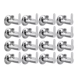 GENERIC Marc Angle Valve Stainless Steel Chrome Finish Silver, FG093 (Pack of 16)-30