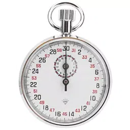 Acutek Mechanical Stopwatch Stainless Steel 1/10 sec (0.1 sec), W110-27