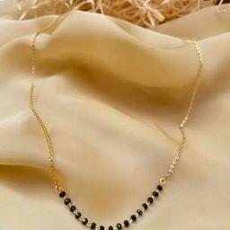 THE OSTRICH COLLECTION Artificial Beads Beaded Mangalsutra-17