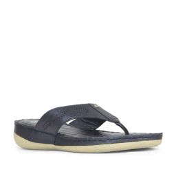 Scholl by Bata Women's Blue Thong Sandals-picture-13