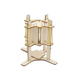 DIY Shock Absorber STEM Kit 3D Wooden Puzzle Kit Mini Shock Absorber Science Education Model Toys - RS6386DIY Shock Absorber STEM Kit 3D Wooden Puzzle Kit Mini Shock Absorber Science Education Model Toys - RS6386-24