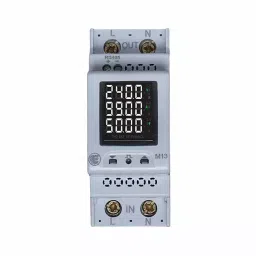Elmeasure 3 Row Multifunctional Energy Meter with Accuracy Class 1 and RS485 Communication Port, LG0M13D11A00-14