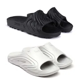 BERSACHE Men Set Of 2 Rubber Sliders-76