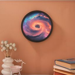 Homspurts Multicoloured Wood Spherical Shaped Wall Lamp-14
