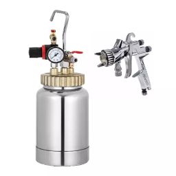 Painter Spray Gun Label Combo of Paint Tank PT-02 with Paint Spray Gun TR-2000AP 1.3 mm-44