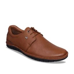 ID Men's Tan Derby Shoes-image-68