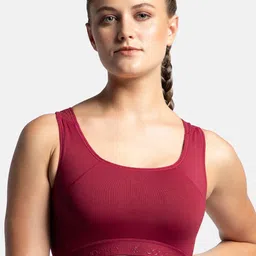 Jockey Bra Full Coverage Lightly Padded Sports Bra-picture-17