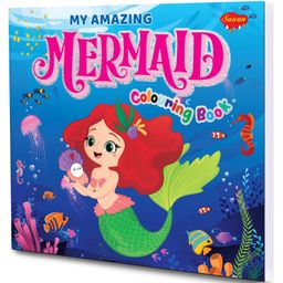 My Amazing Mermaid Colouring Book - English-86