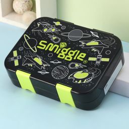 Smiggle Bento Small Happy Fly Hi Lunch Box - Black-image-11