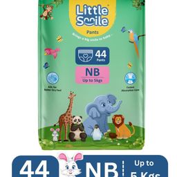 Little Smile Better Dry Feel Baby Diaper Pants - New Born (44 Pieces)-28