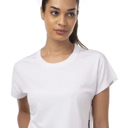 THIRD ELEMENT Solid Regular Fit Crop Tee-image-37