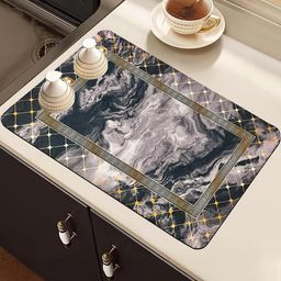 IVAZA Unisex Black Floor Mats & Dhurries-image-95