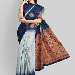 Avyay Creation Woven Design Zari Silk Blend Kota Saree-image-67