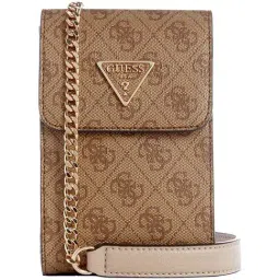 Guess Brown Printed Sling Handbag-picture-2