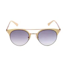 Gio Collection GL5053C09GD Grey Round Sunglasses-36