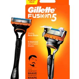 Gillette Fusion Manual Razor for Men with Styling Back Blade - Pack of 1-33