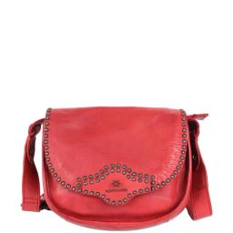 KOMPANERO Alaska Red Embellished Medium Sling Handbag-picture-19