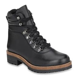 Delize Women's Black Derby Boots-image-67