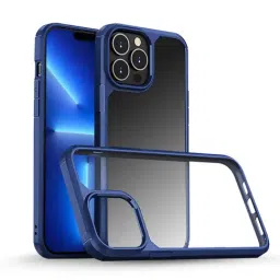 GRIPP Defender Clear Protection Transparent Back Case for Apple iPhone 13 Pro - Bue-18