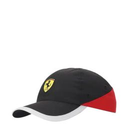 Puma Ferrari SPTWR Race Black & Red Color Block Baseball Cap-image-54